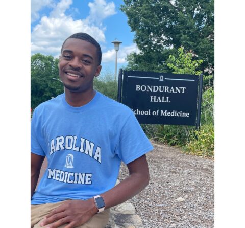 Darius Johnson, UNC medical student and Kenan Urban Primary Care Scholar