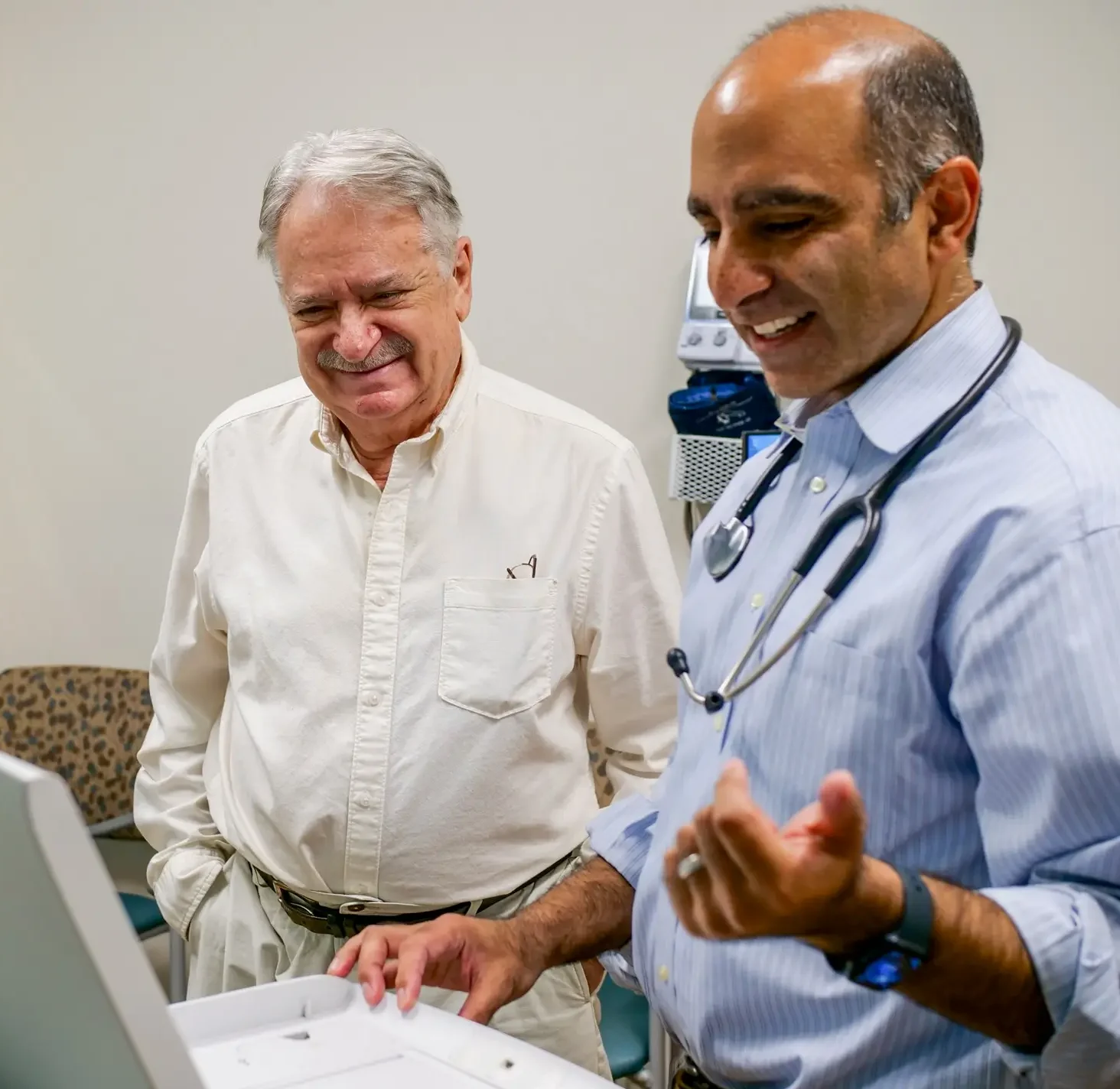 A heart patient from rural NC gets care from a UNC physician through UNC Health Foundation