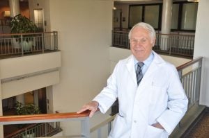 Photo of Dr. Joseph Pagano at UNC Lineberger Comprehensive Cancer Center