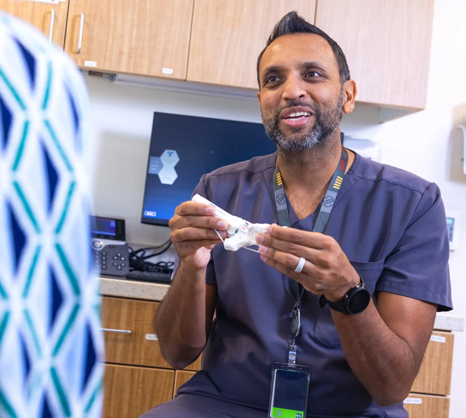 Pediatric orthopedic surgeon and UNC employee participates in employee giving through payroll deductions