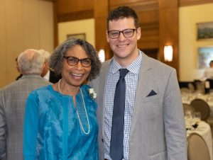 Dr. Dent at the UNC School of Medicine 2022 Faculty Awards ceremony