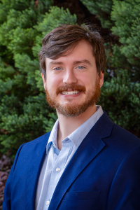 Blake Rushing, PhD, headshot 