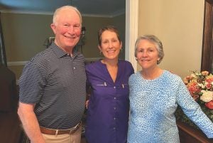 Tom, Wilson, and Nancy Chewning