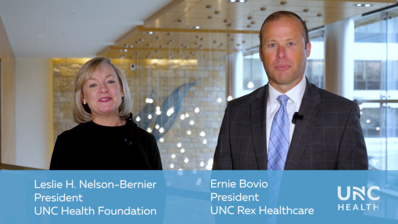UNC REX Healthcare Foundation Merges with UNC Health Foundation
